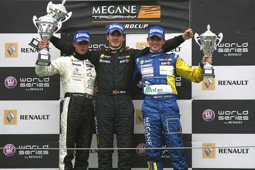 Podium met Mike Verschuur